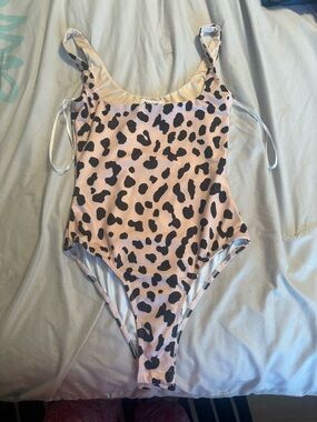 Princess Polly Leopard One-Piece body suit